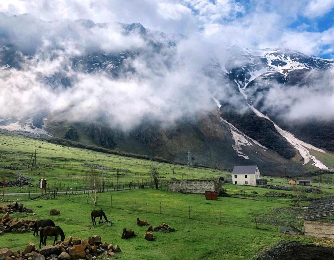 Hotel Arte In Kazbegi Exterior foto
